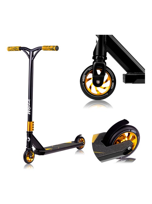 Trottinette acrobatique - LIONELO Whizz - Guidon large - Roulements ABEC-9 - Noir - Kiabi Trottinette acrobatique - LIONELO Whizz - Guidon large - Roulements ABEC-9 - Noir - Kiabi