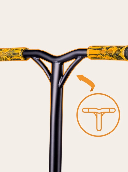 Trottinette acrobatique - LIONELO Whizz - Guidon large - Roulements ABEC-9 - Noir - Kiabi Trottinette acrobatique - LIONELO Whizz - Guidon large - Roulements ABEC-9 - Noir - Kiabi