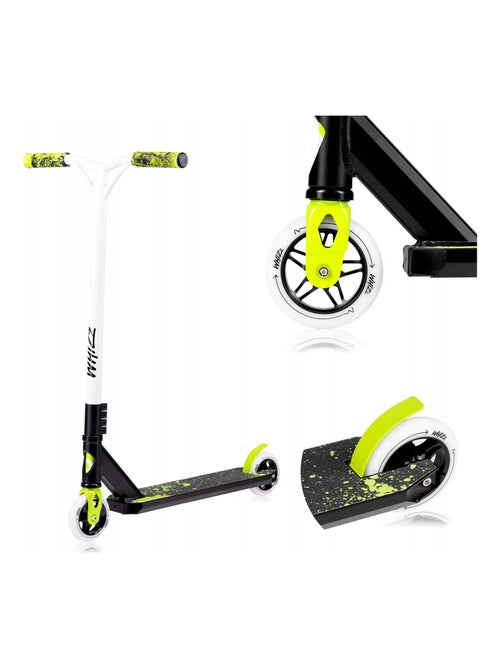 Trottinette acrobatique - LIONELO Whizz - Guidon large - Roulements ABEC-9 - Noir - Kiabi Trottinette acrobatique - LIONELO Whizz - Guidon large - Roulements ABEC-9 - Noir - Kiabi