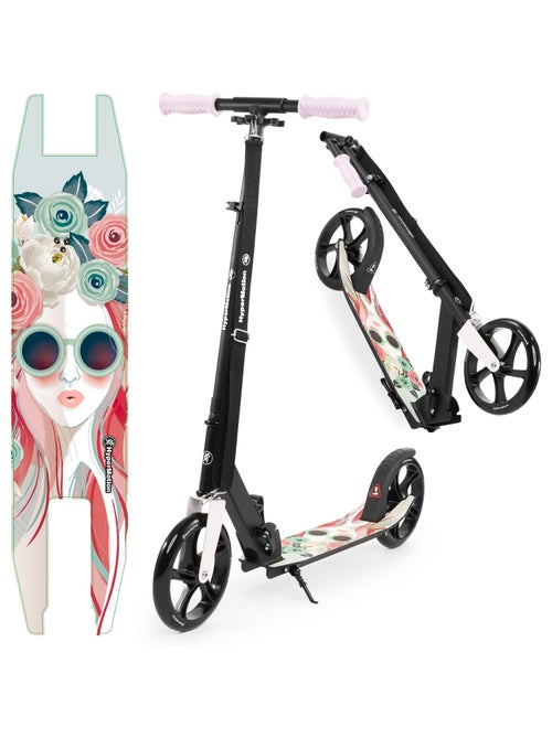 Trottinette enfant +7 ans 100kg, pliable, en aluminium hauteur réglable 88/93/98cm - Kiabi Trottinette enfant +7 ans 100kg, pliable, en aluminium hauteur réglable 88/93/98cm - Kiabi