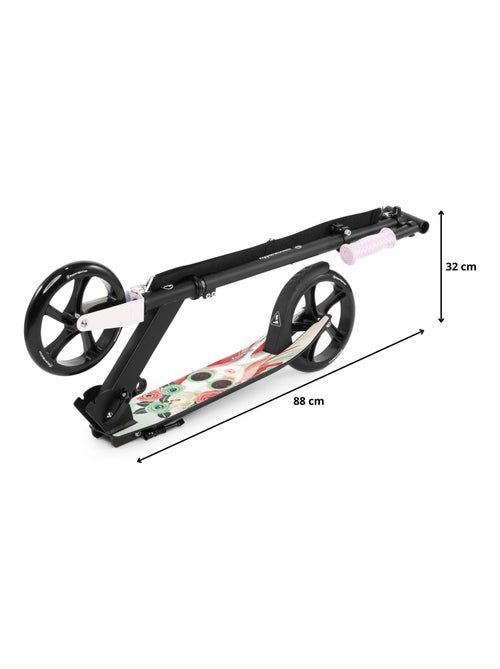 Trottinette enfant +7 ans 100kg, pliable, en aluminium hauteur réglable 88/93/98cm - Kiabi Trottinette enfant +7 ans 100kg, pliable, en aluminium hauteur réglable 88/93/98cm - Kiabi
