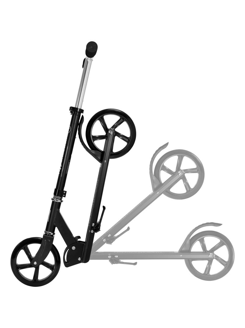 Trottinette enfant ados 100kg max, pliable frein à pied roue 200mm abec-7 N/A - Kiabi