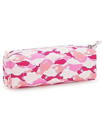 Trousse 2 compartiments Kipling Cute Pink Palm 22 CM