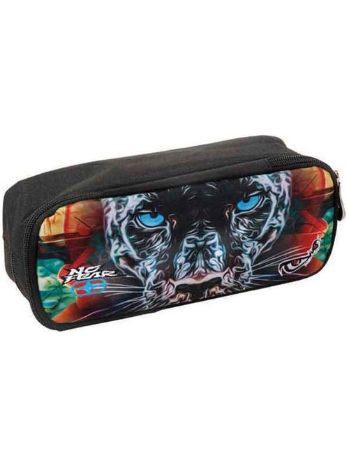 Trousse 2 zip imprimé No Fear Puma 23 CM - Kiabi Trousse 2 zip imprimé No Fear Puma 23 CM - Kiabi