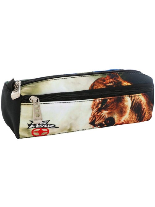 Trousse à crayons imprimée motif lion désert No Fear - Kiabi Trousse à crayons imprimée motif lion désert No Fear - Kiabi
