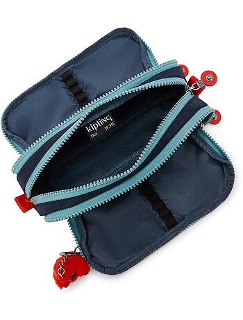 Trousse à crayons nylon Kipling 3 compartiments 32 emplacements