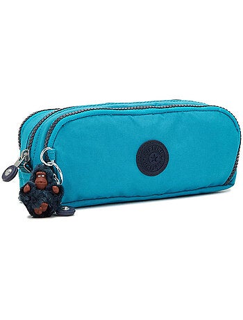 Trousse à crayons nylon Kipling 3 zips 3 emplacements