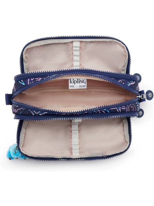 Trousse à crayons nylon Kipling 3 zips 3 emplacements - Kiabi Trousse à crayons nylon Kipling 3 zips 3 emplacements - Kiabi