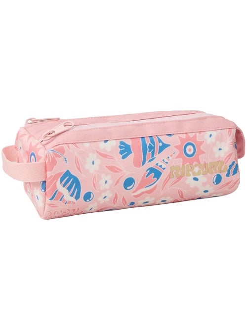 Trousse à crayons rectangulaire 2 compartiments 21 cm Rip Curl - Kiabi Trousse à crayons rectangulaire 2 compartiments 21 cm Rip Curl - Kiabi