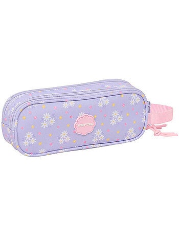 Trousse CMP bouquet fleurs en polyester 300D à 2 compartiments zippés
