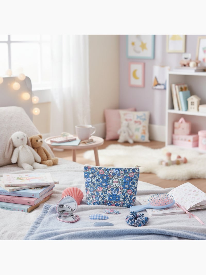 Trousse de beauté avec accessoires Bleu - Kiabi