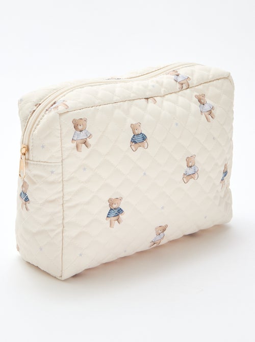 Trousse de rangement matelassée - Kiabi