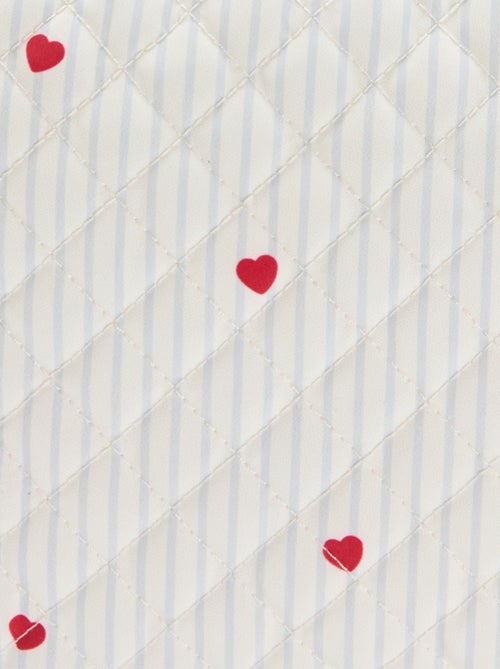 Trousse de rangement matelassée - Kiabi