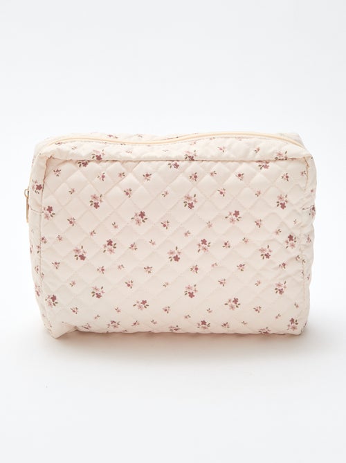 Trousse de rangement matelassée - Kiabi