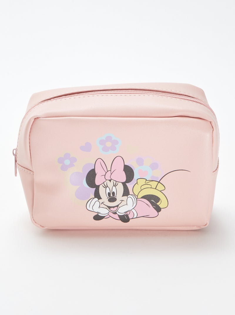 Trousse de rangement 'Minnie' Rose - Kiabi