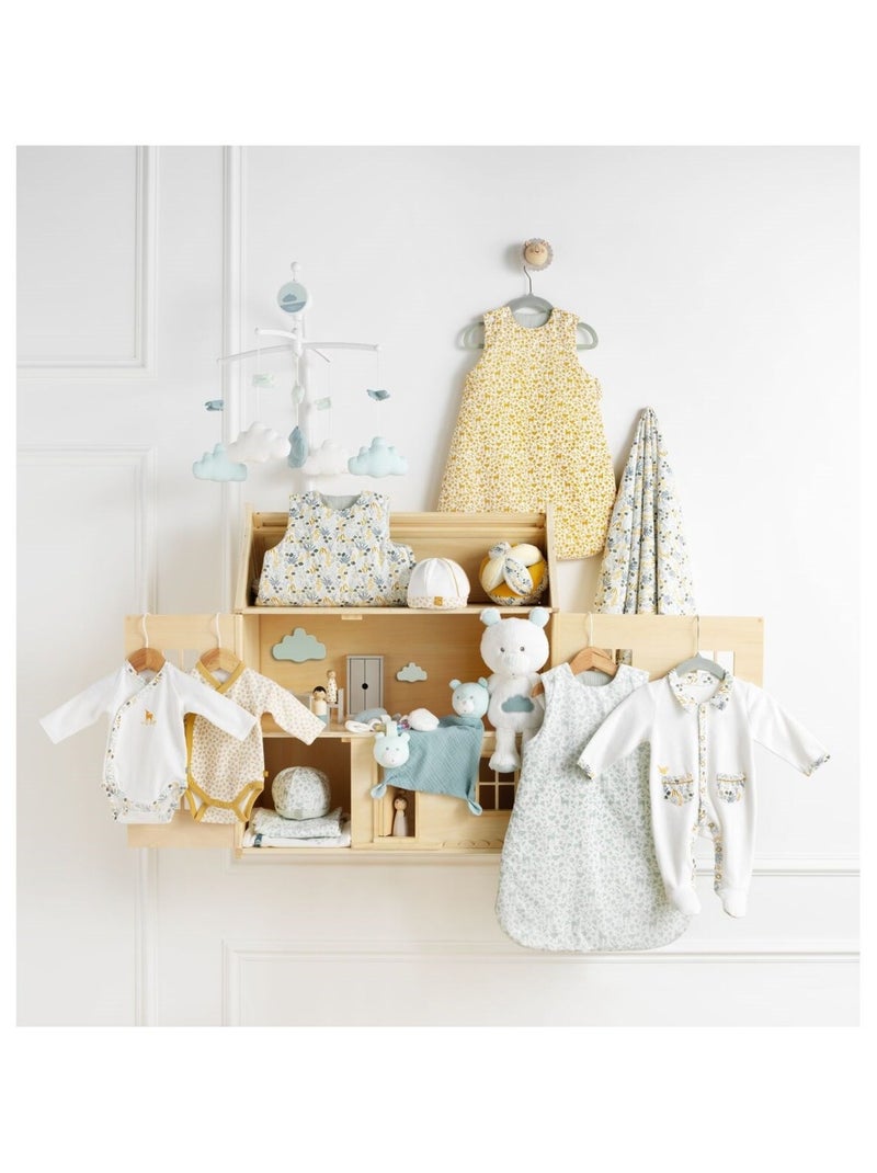 Trousse de toilette en coton - sauthon Vert tilleul - Kiabi