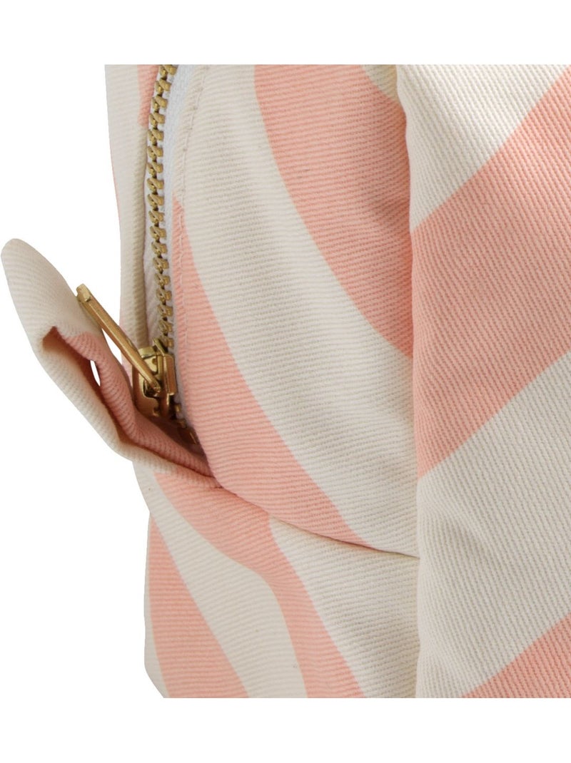Trousse de toilette en coton imprimé rayures - sauthon Rose - Kiabi