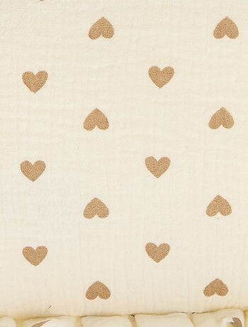 Trousse de toilette en gaze de coton