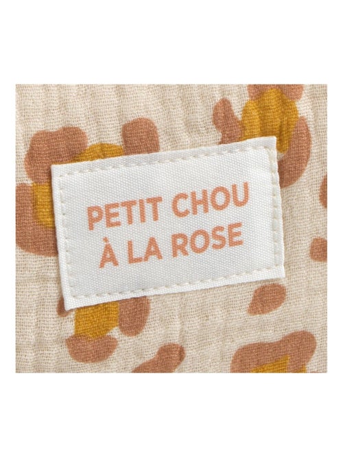 Trousse de toilette en gaze de coton imprimé léopard - sauthon - Kiabi