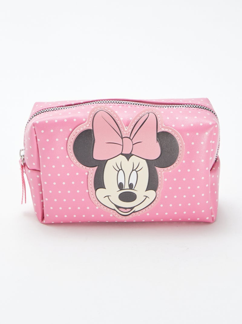 Trousse de toilette 'Minnie' Rose - Kiabi