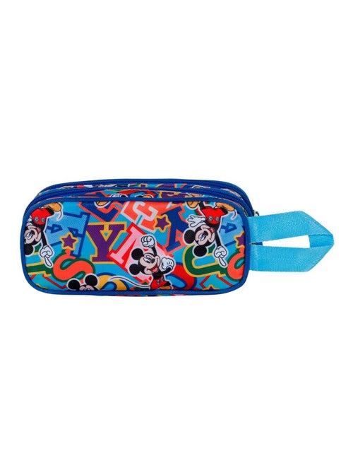 Trousse Double 3D - Disney Mickey Mouse Blissy - Bleu - Taille Unique - Kiabi Trousse Double 3D - Disney Mickey Mouse Blissy - Bleu - Taille Unique - Kiabi
