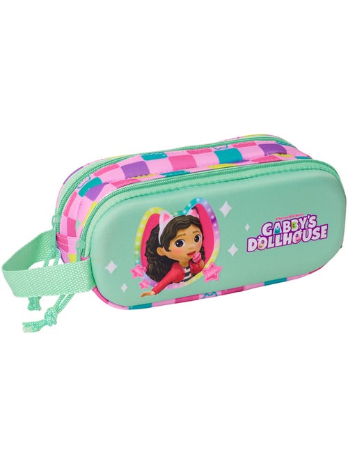 Trousse double 3D motif glace en tissu Gabby et la maison magique - Kiabi Trousse double 3D motif glace en tissu Gabby et la maison magique - Kiabi