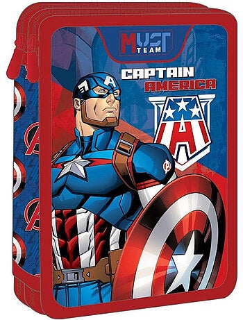Trousse double 'Avengers' Captain America 2 compartiments