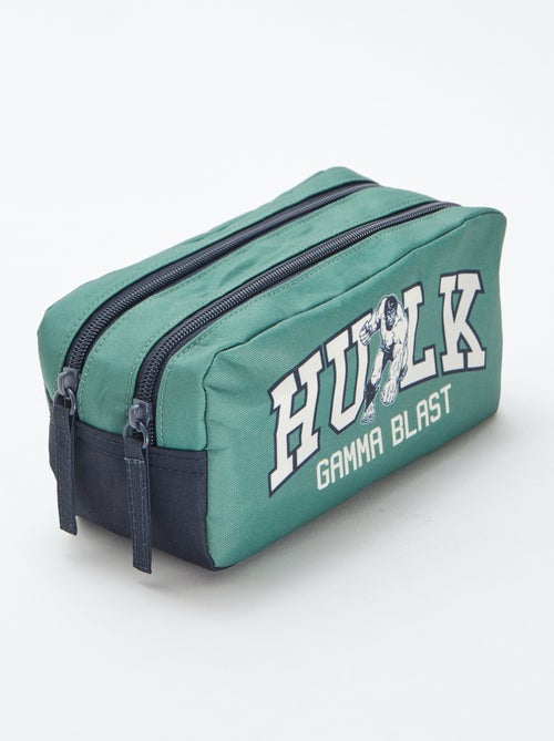 Trousse double compartiment 'Hulk' - Kiabi