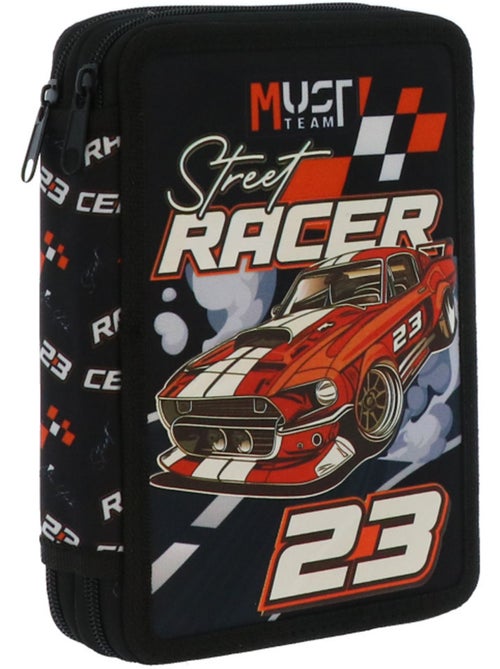 Trousse double compartiment rembourrée imprimé Street Racer Must - Kiabi Trousse double compartiment rembourrée imprimé Street Racer Must - Kiabi