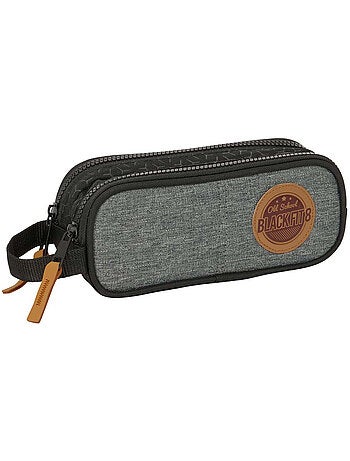 Trousse double compartiment textile recyclé BlackFit8 CMP