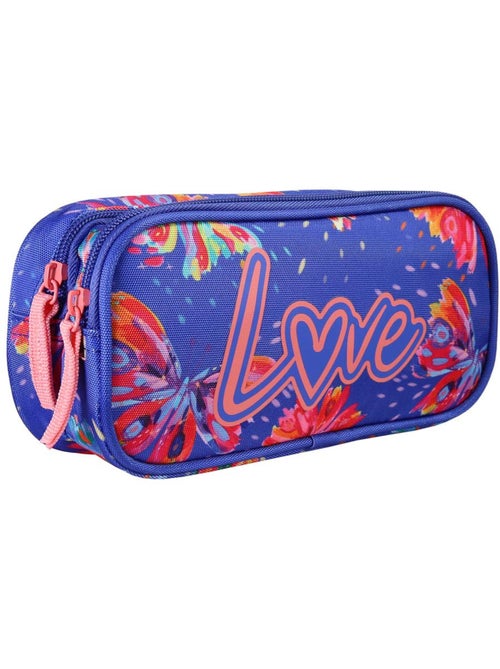Trousse 'Ettavee' – Rectangulaire 2 compartiments – 22 cm - Kiabi Trousse 'Ettavee' – Rectangulaire 2 compartiments – 22 cm - Kiabi