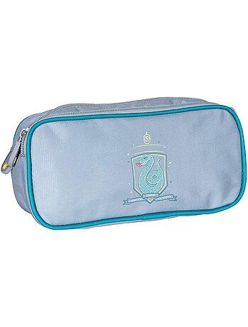 Trousse 'Harry Potter Slytherin' rectangulaire 2 compartiments 22 cm