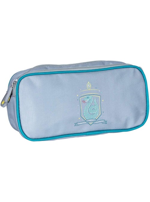 Trousse 'Harry Potter Slytherin' rectangulaire 2 compartiments 22 cm - Kiabi Trousse 'Harry Potter Slytherin' rectangulaire 2 compartiments 22 cm - Kiabi