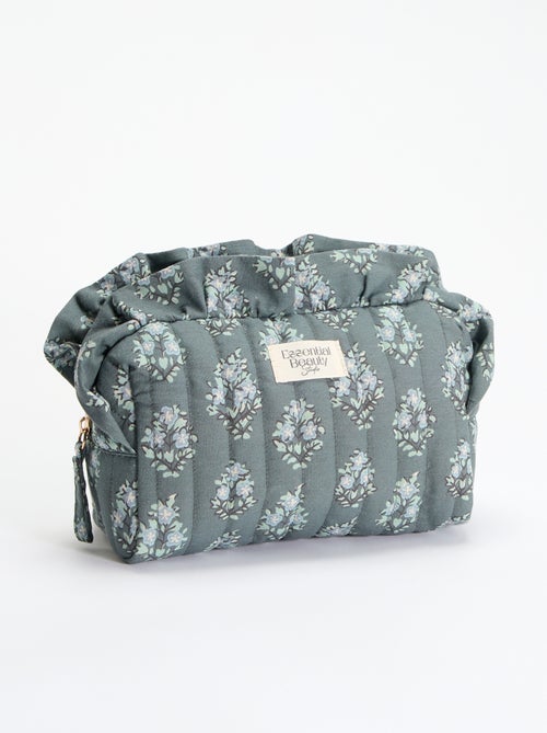 Trousse imprimée en textile - Kiabi