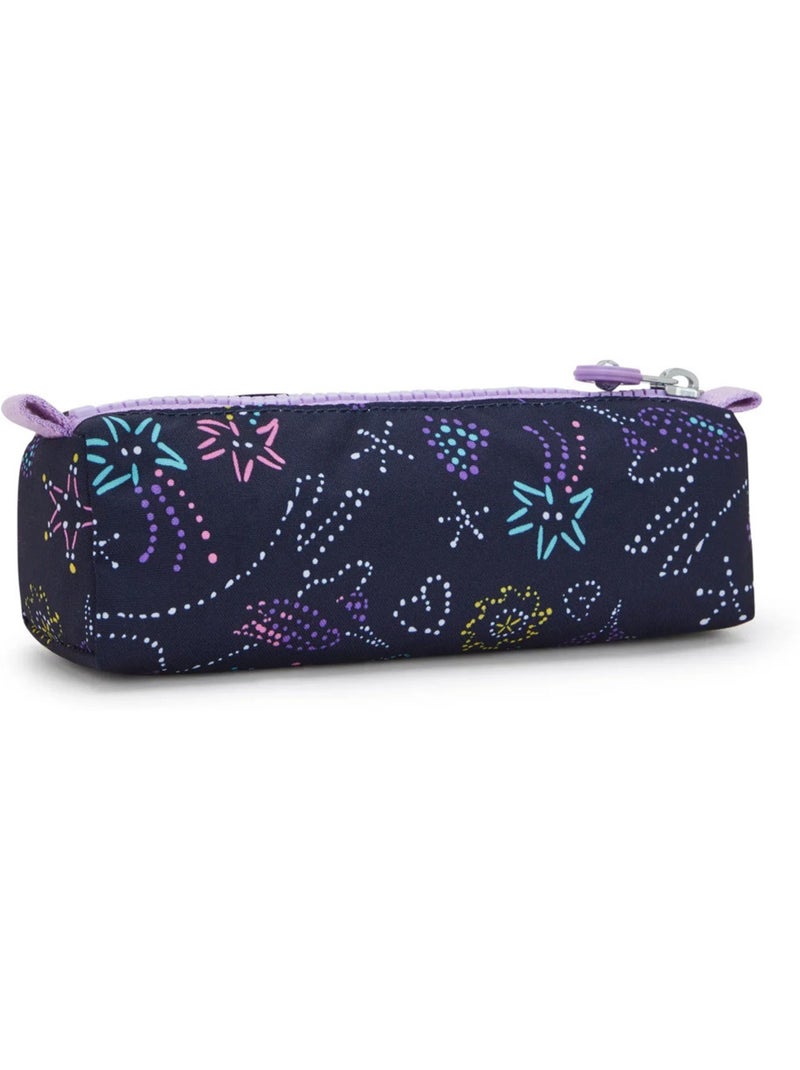 Trousse Kipling Freedom Unicorn Star 22 CM - 1 compartiment zip Bleu Violet - Kiabi