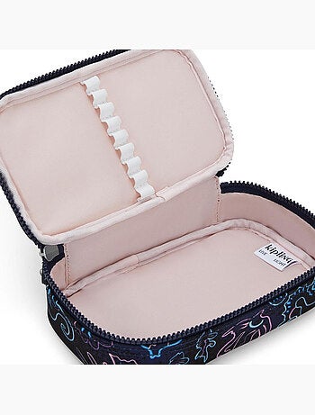 Trousse Kipling tissu synthétique imprimé Disco Fish