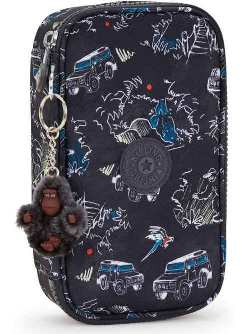 Trousse Kipling tissu synthétique imprimé Dreamy Geo - Kiabi Trousse Kipling tissu synthétique imprimé Dreamy Geo - Kiabi
