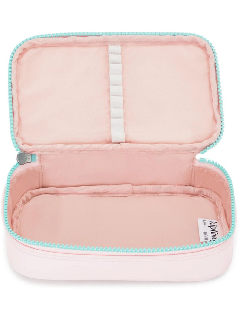 Trousse  Kipling tissu synthétique Sea Pink Met Bleu Rose - Kiabi