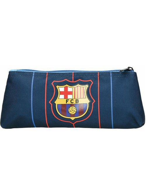 Trousse plate tissu synthétique à rayures FC Barcelone - Kiabi