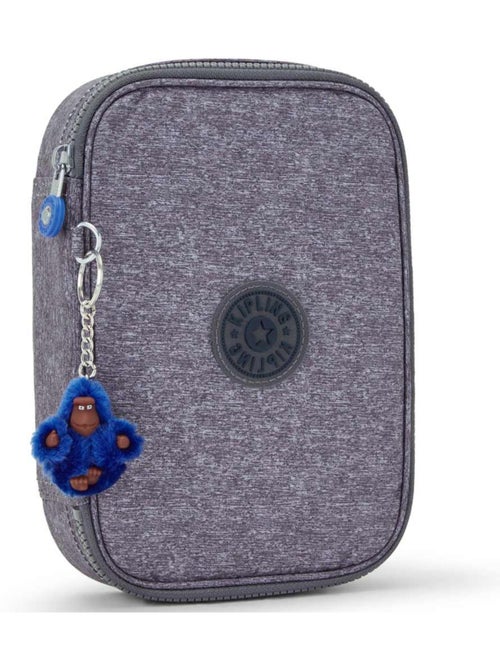 Trousse rectangulaire à fermeture zippée Kipling 21 cm gris chiné - Kiabi Trousse rectangulaire à fermeture zippée Kipling 21 cm gris chiné - Kiabi