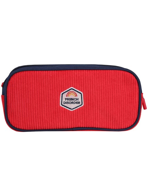 Trousse – Rectangulaire FRENCH DISORDER 2 compartiments – 22 cm – CMP - Kiabi Trousse – Rectangulaire FRENCH DISORDER 2 compartiments – 22 cm – CMP - Kiabi