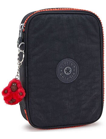 Trousse Rectangulaire Kipling 100 PENS Iron Letter Fun 21 CM - Grande capacité