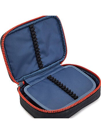Trousse Rectangulaire Kipling 100 PENS Iron Letter Fun 21 CM - Grande capacité