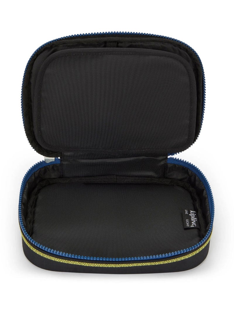 Trousse Rectangulaire Kipling 100 PENS Lets Scuba 21 CM- Grande capacité Noir Jaune Bleu - Kiabi