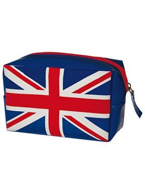 Trousse rectangulaire 'London' en polyester bleu marine – Viquel - Kiabi Trousse rectangulaire 'London' en polyester bleu marine – Viquel - Kiabi