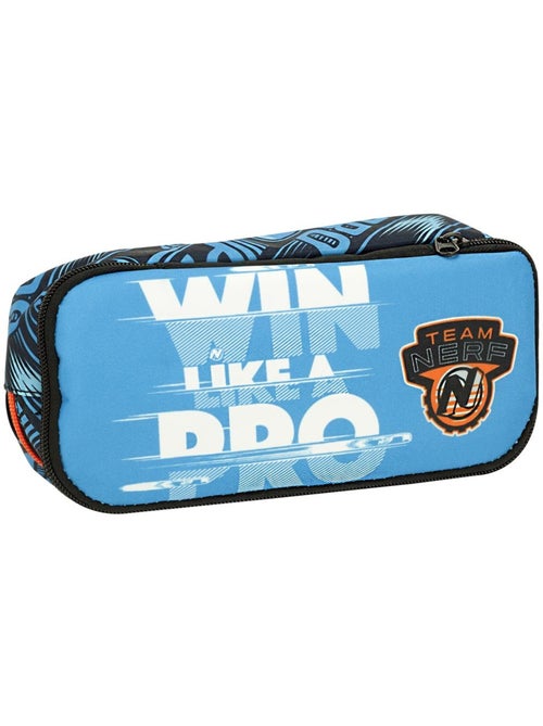 Trousse rectangulaire Nerf design Team bleue fermeture zippée - Kiabi Trousse rectangulaire Nerf design Team bleue fermeture zippée - Kiabi