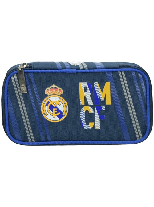 Trousse rectangulaire Real Madrid en textile type canvas grand volume - Kiabi Trousse rectangulaire Real Madrid en textile type canvas grand volume - Kiabi