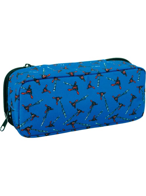Trousse rectangulaire Sonic Spider-Man 2 compartiments 23 cm - Kiabi Trousse rectangulaire Sonic Spider-Man 2 compartiments 23 cm - Kiabi