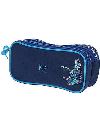 Trousse rectangulaire toile motif dinosaures Kid Abord