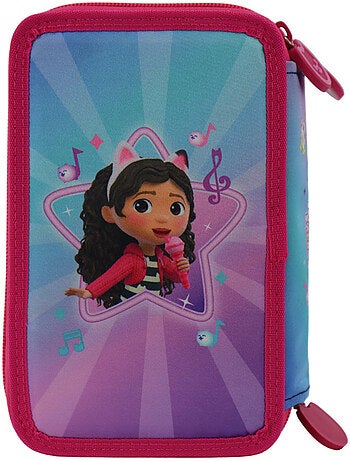 Trousse Remplie 3 compartiments Gabby et la maison magique 20 CM